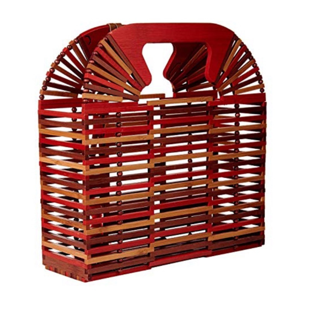 Vince Camuto Bayne Bamboo Cage Bag